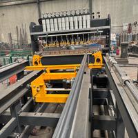 Machine de soudage robuste et automatique pour plateaux de câbles en treillis métallique PLC, pour la gestion des câbles électriques dans les centres de données à grande échelle