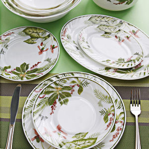 أطباق عشاء ملونة من زجاج الأوبال بتكلفة معقولة، طقم عشاء بالجملة - Product Image 4