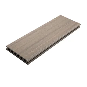 中国硬木木纹wpc户外地板铺面复合铺面便宜
