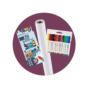 Nueva llegada chico educación mesa de aprendizaje creativo DIY graffiti arte tablero de dibujo Mesa juguete conjunto - Product Image 3