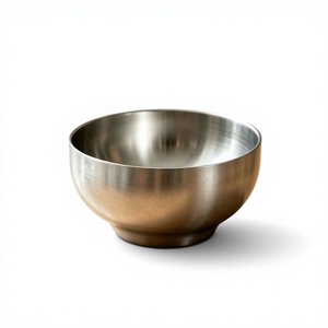 Bol ultraléger populaire pour le camping, la randonnée, les voyages, vaisselle en acier inoxydable, petit plat à assaisonnement, tasse à sauce de cuisine, bol à trempette - Product Image 1