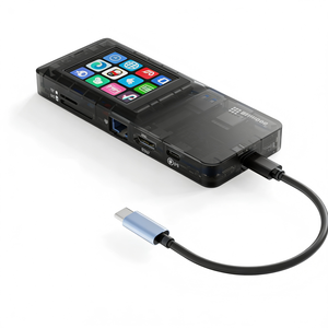Station d'accueil compacte MiraBox H1 8-en-<span class=keywords><strong>1</strong></span> avec écran tactile, contrôle de diffusion et <span class=keywords><strong>12</strong></span> touches personnalisables - Product Image 1