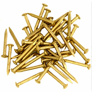 उच्च परिशुद्धता कांस्य दिया 1.2 मिमी-3 मिमी शुद्ध तांबे के सपाट सिर सजावटी पीतल नाखून लकड़ी के फर्नीचर के लिए - Product Image 2