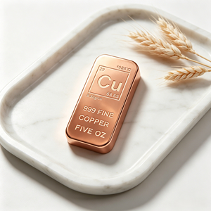 Barre de cuivre pur à 99,9 %, 5 oz, rectangulaire, gravée au laser, lingot de cuivre, objet de collection - Product Image 5