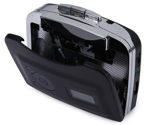 เครื่องแปลงเทปคาสเซ็ตแบบพกพาเป็น MP3 พร้อมลำโพงสเตอริโอในตัว ใช้กับแฟลชไดรฟ์ USB - Product Image 2
