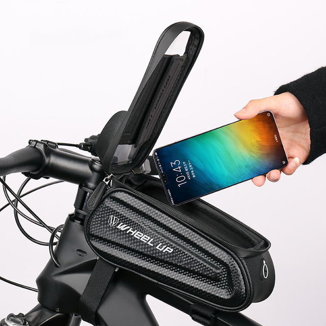 New Design Cycling Frame Front Phone Case Rainproof Touch Screen Bicycle Bags & Boxes Bicycle Bag Bike Accessories