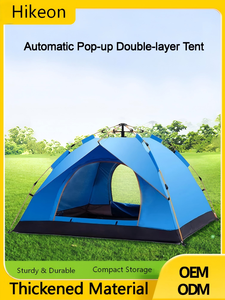 Carpa Oxford de Doble Capa para las Cuatro Estaciones, Sin Necesidad de Ensamblaje, Carpa de Camping Automática, Impermeable, para 2-5 Personas, Refugio Instantáneo, Fácil de Instalar, para Exteriores - Product Image 3
