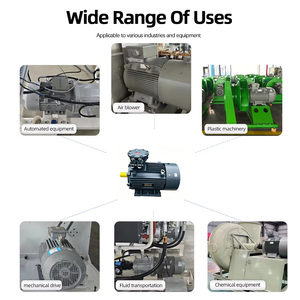 Motor Asíncrono Trifásico YB3-315 de 2/4/6/8 Polos, 55-160kW de Potencia, Estable, Bajo Ruido, para Equipos Pesados de Industria - Product Image 5