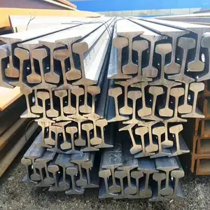 Wholesale Heavy Railway Steel Rail ASCE 45LB Hot Rolled Steel Track System Crane Steel Mine Railway Track