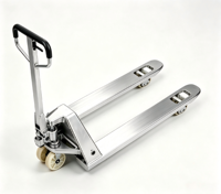 Chariot à palettes en acier inoxydable ATS 2.5T, résistant à la corrosion, pour utilisation en extérieur, manutention de produits chimiques en entrepôt, vente chaude