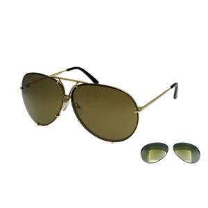 Lunettes de soleil homme avec 2 <span class=keywords><strong>paris</strong></span> de lentilles lunettes de soleil designer célèbre marque double lentilles 8478 lunettes de soleil - Product Image 6