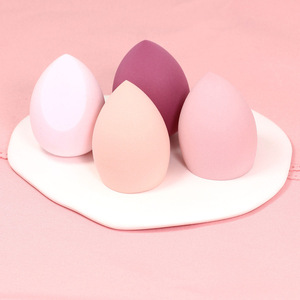 Ensemble de houppettes à poudre, houppette à poudre coussin d'air, houppette de maquillage en forme d'œuf, houppette de maquillage en forme de gourde, houppette en forme de goutte d'eau à biseau - Product Image 1