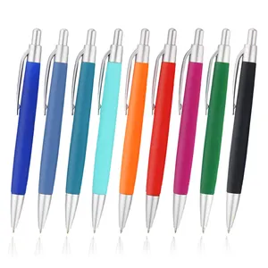 Promotional Giveaway Gifts Ballpoint Pen Customer Branded Logo Customization Screen Printing Logo Pens Hotel Pens