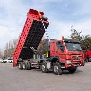Truk Dump HOWO 8x4 12 Roda Bekas 60 Ton Truk <span class=keywords><strong>Tipper</strong></span> Tugas Berat untuk Pertambangan Konstruksi dan Transportasi - Product Image 4