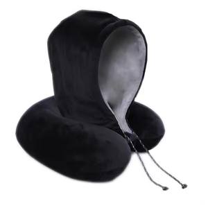 Groothandel Draagbare Koeling Traagschuim Hooded Reiskussen Zachte Hals Voor Vliegtuig Hotel Verpleging Of Kamperen - Product Image 5