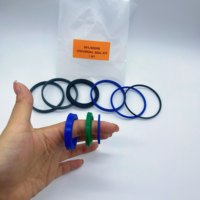 Kit de joints d'étanchéité pour vérin hydraulique 991/100098 compatible avec la chargeuse-pelleteuse JCB. Kit complet de joints pour révision de cylindre, Fourniture directe d'usine