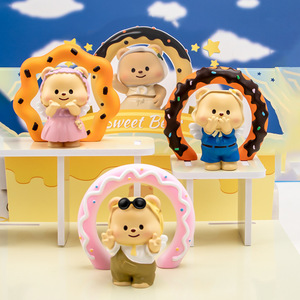 Caja Sorpresa Yu Mo Sweet Bear, Figura Decorativa de Donut, Regalo, Juguete - Product Image 1