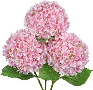 Flor Artificial de Hortensia de Tallo Único, Realista al Tacto, de PE Suave, Alta Calidad, Bajo MOQ, Hecha a Mano para el Día de San Valentín, Venta al Por Mayor - Product Image 1
