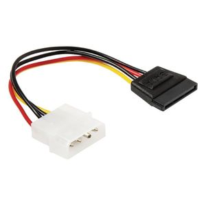 Bandridge Internal <b>Power</b> Adapter <b>Cable</b> Molex To Sata 15 Pin 0.15 M <b>Computer</b> - Product Image 3