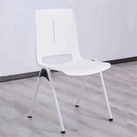 Fournisseur chinois de chaise empilable en plastique Nouveau design confortable chaise d'école en plastique moderne chaise de conférence pour salle de formation