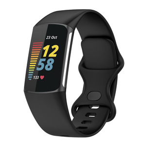 Bracelets en silicone souple pour montre intelligente <span class=keywords><strong>Fitbit</strong></span> <span class=keywords><strong>Charge</strong></span> <span class=keywords><strong>5</strong></span> 6, <span class=keywords><strong>bracelet</strong></span> de remplacement pour montre, <span class=keywords><strong>bracelet</strong></span> de sport, accessoires pour poignet - Product Image 5