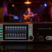 Console de mixage numérique live professionnelle 24 canaux avec écran tactile en aluminium USB Xair Audio Digitale T24 DJ pour scène