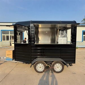 Chariots de café à glace à bière mobiles entièrement équipés pour l'extérieur-<span class=keywords><strong>Remorque</strong></span> mobile de restauration pour les événements en plein air - Product Image 4