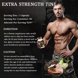 OEM Пользовательский логотип черный корень мака капсулы для мужчин веганская добавка для энергии и мужской силы 1500 мг экстракт Маки - Product Image 3