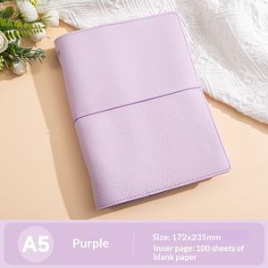 Carnet à feuilles mobiles relié rigide personnalisé M5 A5, journal de voyage, carnet de poche portable, carnet de comptes - Product Image 4