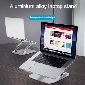 Soporte Plegable y Ajustable para Laptop/Tablet, de Aluminio de Lujo, con Diseño Hueco para Disipación de Calor - Product Image 5
