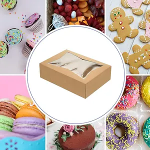 Pastry Boxes Cupcake Packaging Wholesale Sweets Gift Macarons Cake Box Snack Cookies Bakery Bakery Packaging Cake Box