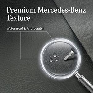 Cuir synthétique PVC texturé noir de qualité supérieure <span class=keywords><strong>pour</strong></span> sièges de voiture et revêtements de canapé - Product Image 4