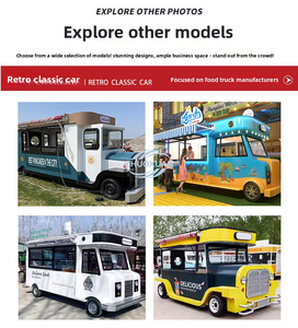 High Quality Heavy Duty Mobile Food Truck Fashion Fast Food Kiosk Stand For Outdoor Coffee And Snack Business - Product Image 2
