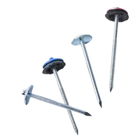 Chaud! Fabricant de clous fournir la galvanisation/tête de parapluie/grande tête clous de bobine de toiture grosse tête prix d'usine en chine