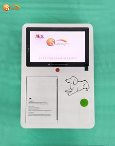 SUN-6062 Appareil <span class=keywords><strong>ECG</strong></span> portable 6 canaux 12 dérivations, dispositif de surveillance vétérinaire numérique multi-animaux à prix abordable - Product Image 3