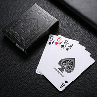 Cartes à jouer personnalisées de qualité supérieure, résistantes à l'eau, de niveau casino, WJPC