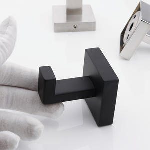 Gancio da Parete in Acciaio Inox, Ganci Appendiabiti, Portachiavi Adesivo, Porta Asciugamani, Appendiabiti Ecologico per Bagno - Product Image 3