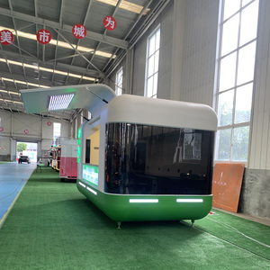 Popular Selling Bakery <b>Bbq</b> Pizza Snack Food Kiosk Mobile Food Truck <b>Trailers</b> Fully Equipped Kitchen With Worktable and Sink - Product Image 2