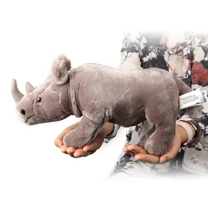 Peluches personnalisées à bas prix pour enfants Peluche Rhinocéros Peluche Rhinocéros Peluche