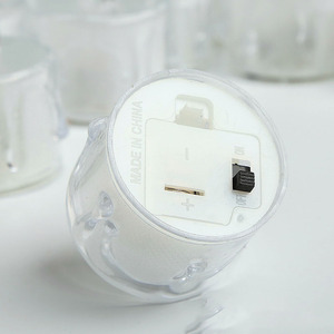 HD045 Tearful Girl Transparent PVC sans fumée <span class=keywords><strong>led</strong></span> dîner bougies atmosphère <span class=keywords><strong>led</strong></span> <span class=keywords><strong>bougie</strong></span> lampe - Product Image 6