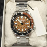 Jam Tangan Pria Baru dari Baja Tahan Karat - Jam Tangan Mekanis Otomatis Tahan Air dengan Dial Penunjuk Bercahaya yang Sporty dan Trendy.