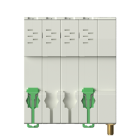 Disjoncteur intelligent 4P10KA RCBO, matériau PA66, dispositif WiFi basse tension 230V, protection IP65, montage sur rail DIN, CE