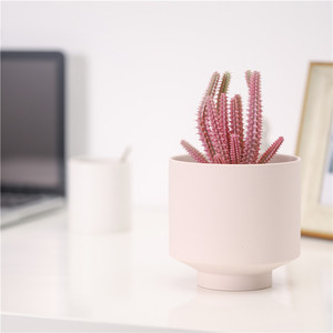 Mate logotipo personalizado al por mayor de interior al aire libre de maceta de cerámica macetas para plantas <span class=keywords><strong>suculentas</strong></span> - Product Image 6