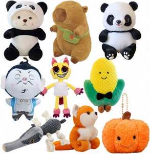 Peluche de Panda Súper Suave, Tradicional, Blanco y Negro, Regalo de Recuerdo Chino para Amantes del Bambú, Animal de Peluche Relleno de Algodón PP para Bebés, Cumpleaños - Product Image 5