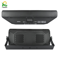 Redsun 120W Strobe 24 x 8W 4-en-1 Lampes à LED 4 bandes RGB Indépendantes Contrôle DMX512 Lumière Matricielle pour Parc à Thème