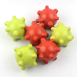 Jouets à presser pour enfants, balles anti-stress en mousse PU personnalisables avec logo, balles à picots en PU pour enfants - Product Image 6