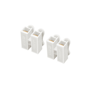 Ch-<span class=keywords><strong>2</strong></span> Auto-bloqueio Push-Type <span class=keywords><strong>2</strong></span>-In/<span class=keywords><strong>2</strong></span>-Out Bloco Terminal Rápido 10A Friso Lâmpada Fio Conector Conectores de Material de Contato de Cobre - Product Image 4