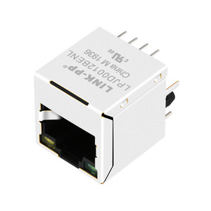 10/100 Base-T Ethernet từ dọc Top nhập nữ <span class=keywords><strong>RJ45</strong></span> Jack nối với đèn LED - Product Image 3