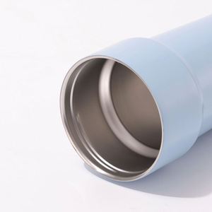 Customized 500ml Vacuum Insulated Stainless Steel Sport Travel Mug <b>Straw</b> Hours Thermal Performance Personalized for Gym - Product Image 3