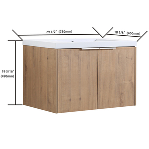 <span class=keywords><strong>Meuble</strong></span>-lavabo <span class=keywords><strong>de</strong></span> <span class=keywords><strong>salle</strong></span> <span class=keywords><strong>de</strong></span> <span class=keywords><strong>bain</strong></span> avec vasque en céramique, portes à fermeture douce, design moderne pour appartement et salon, <span class=keywords><strong>petit</strong></span> <span class=keywords><strong>meuble</strong></span> <span class=keywords><strong>de</strong></span> <span class=keywords><strong>salle</strong></span> <span class=keywords><strong>de</strong></span> <span class=keywords><strong>bain</strong></span> - Product Image 2